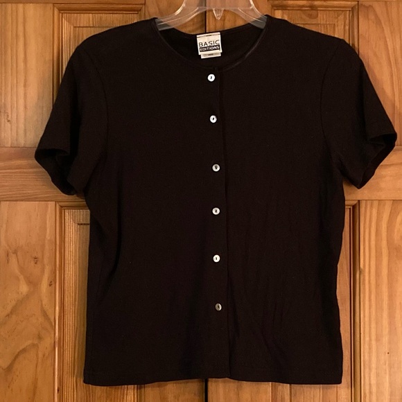 Basic Editions Tops - EUC Vintage Basic Editions Top Size L